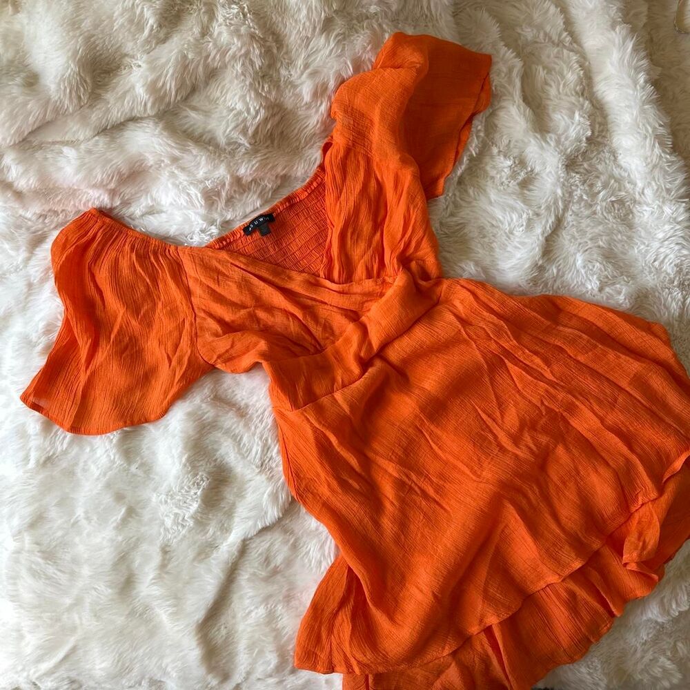 Unbranded Women's Orange Dress